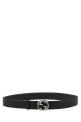 'Incrocio GG' reversible belt Black