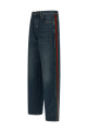'Nastro Web' baggy jeans Blue