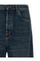 'Nastro Web' baggy jeans Blue