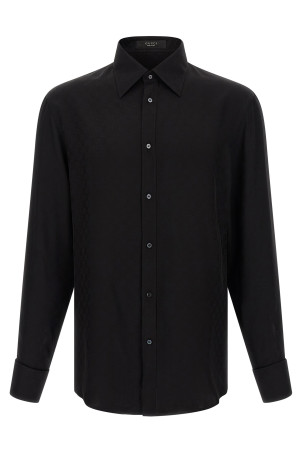 GG fluid fabric shirt Black