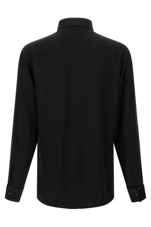 GG fluid fabric shirt Black