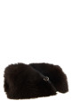 2-in-1 fur sleeve Brown