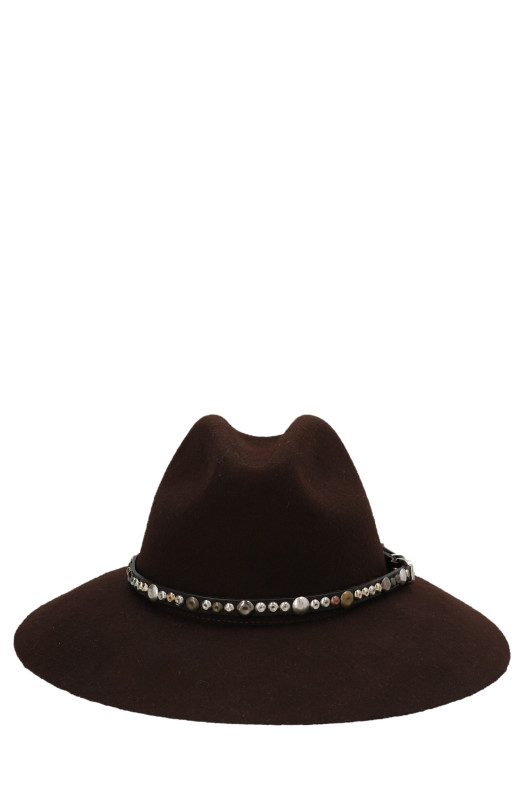 'Fedora’ hat Brown