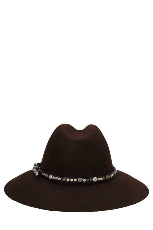 'Fedora’ hat Brown