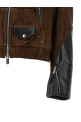 Suede jacket Brown