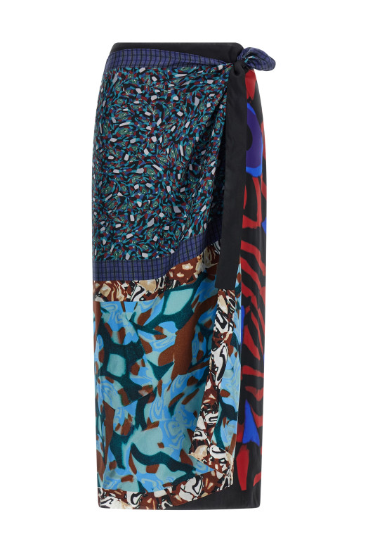'Scarfy' skirt Multicolor