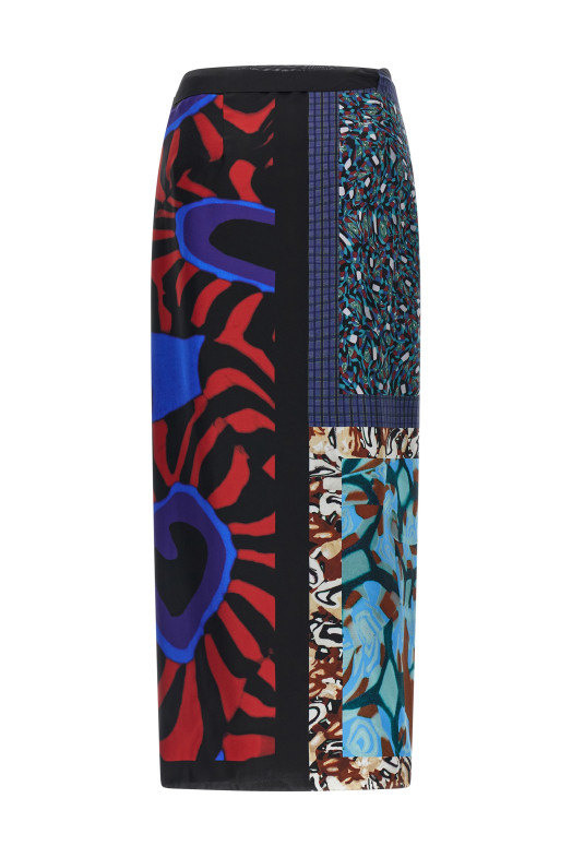 'Scarfy' skirt Multicolor