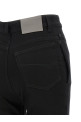 High waist jeans Black