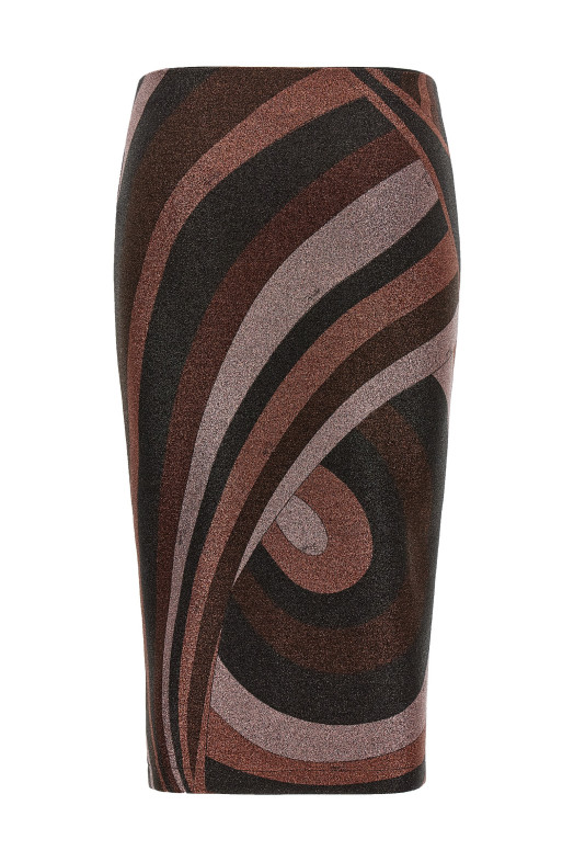 'Iride' skirt Bordeaux