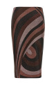 'Iride' skirt Bordeaux