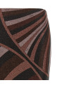 'Iride' skirt Bordeaux