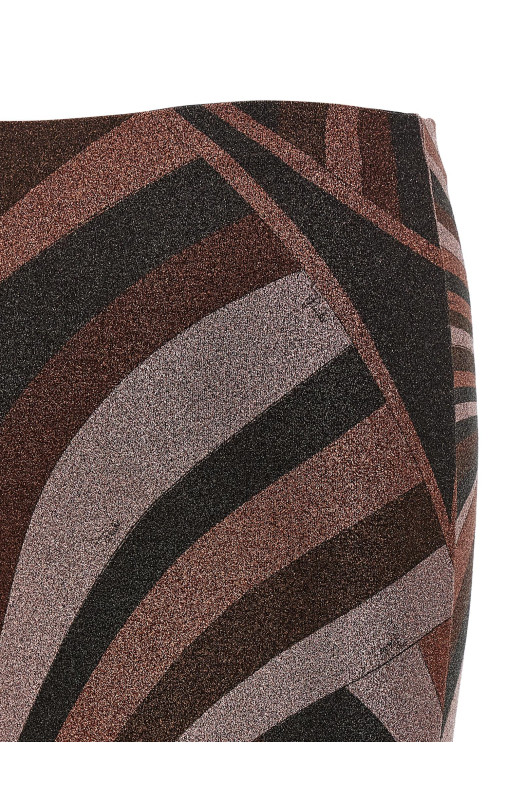 'Iride' skirt Bordeaux