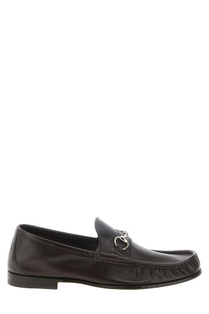 'Gucci Lugano' loafers Brown