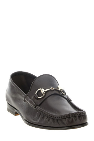 'Gucci Lugano' loafers Brown