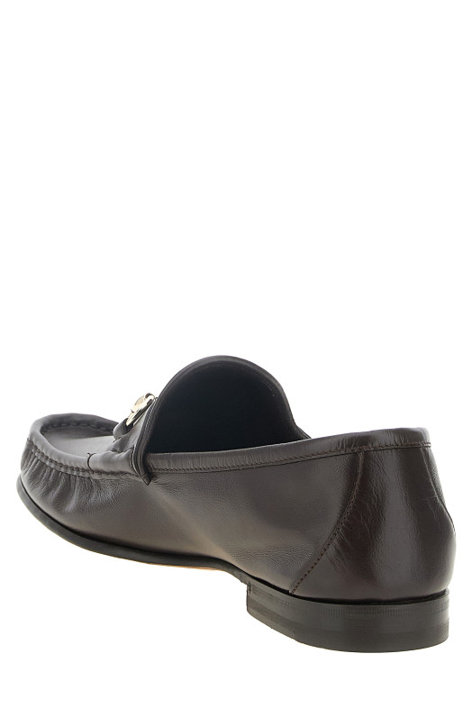 Лоферы «Gucci Lugano», коричневые 864119AAF3Q2140