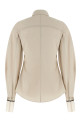 'Shiny Cuffs' shirt Beige