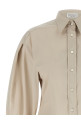 'Shiny Cuffs' shirt Beige