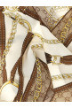 Silk scarf twill Beige