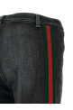 'Nastro Web' jeans Black