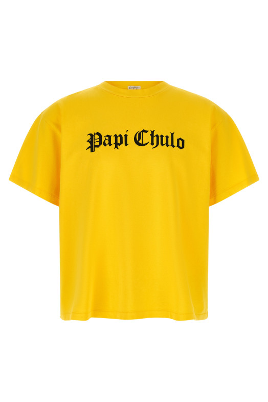 'Papi Chulo' T-shirt Yellow