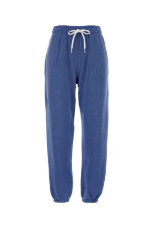Cerulean blue cotton blend joggers POLO RALPH LAUREN (211971700)
