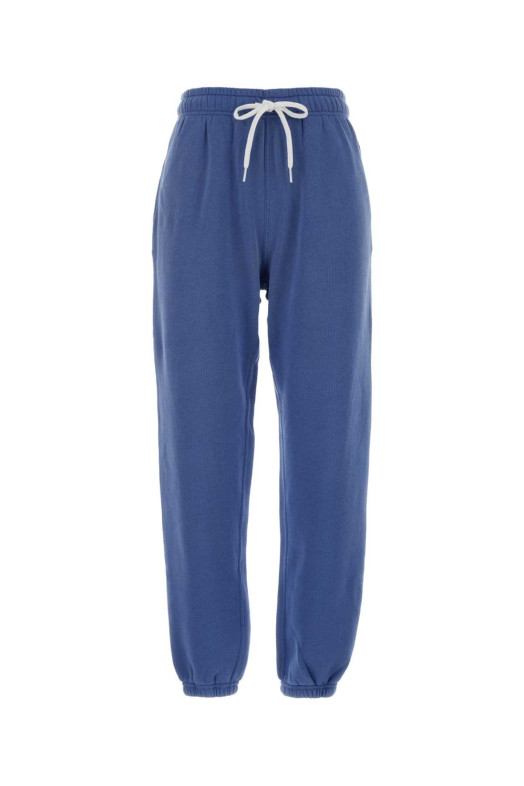 Cerulean blue cotton blend joggers POLO RALPH LAUREN (211971700)