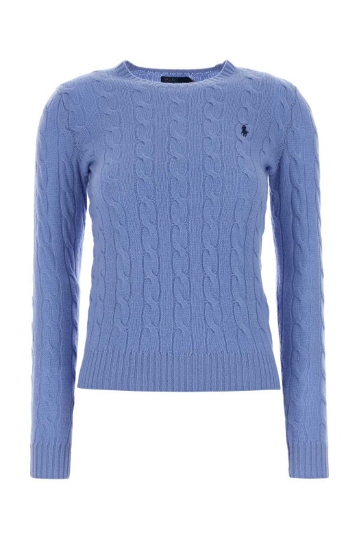 Cerulean blue wool blend sweater POLO RALPH LAUREN (211971865)