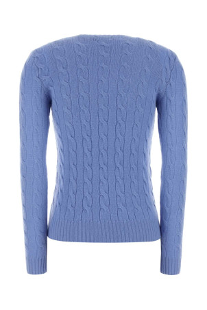 Cerulean blue wool blend sweater POLO RALPH LAUREN (211971865)