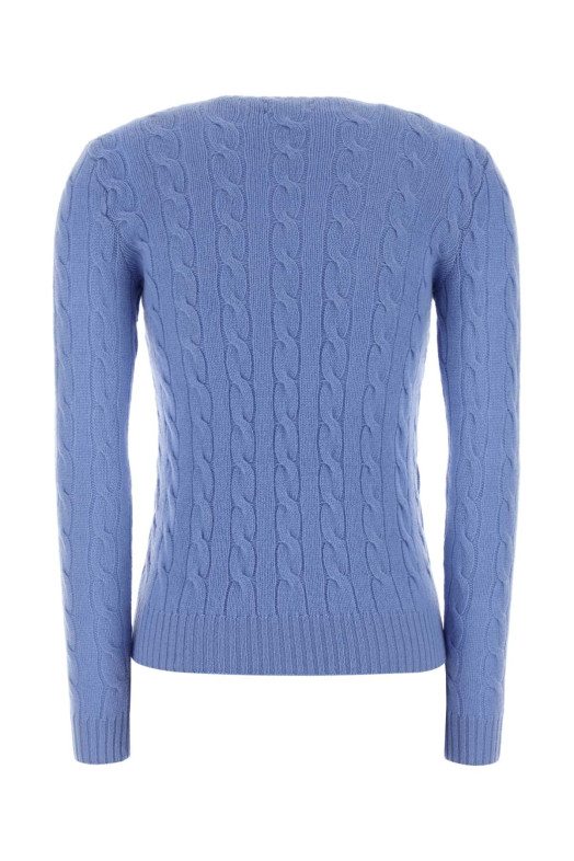 Cerulean blue wool blend sweater POLO RALPH LAUREN (211971865)