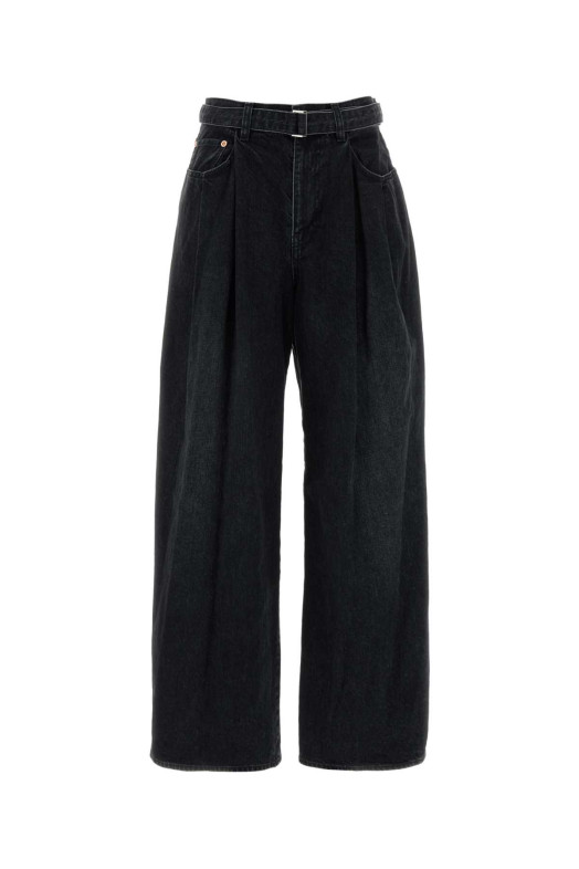 Black denim jeans SACAI (2608732)
