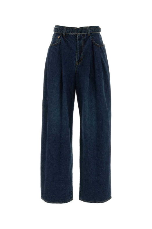 Blue denim jeans Black SACAI (2608732)