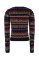 Embroidered wool sweater Blue DRIES VAN NOTEN (2620112314761)