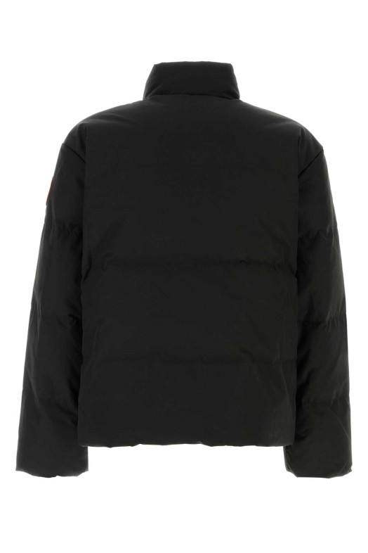 Black polyester blend Bayview down jacket CANADA GOOSE (3833M)
