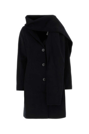 Black wool blend coat Black MICHAEL BY MICHAEL KORS (77A7146M22)