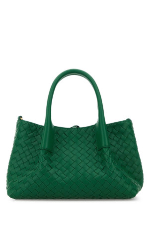 Green leather small Pinacoteca shopping bag BOTTEGA VENETA (819004V5AG1)