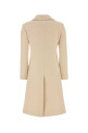 Ivory wool blend coat GUCCI (A0081WZAVYW)