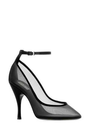 Black blue mesh pumps Black ALAIA (AA3E1031A063)