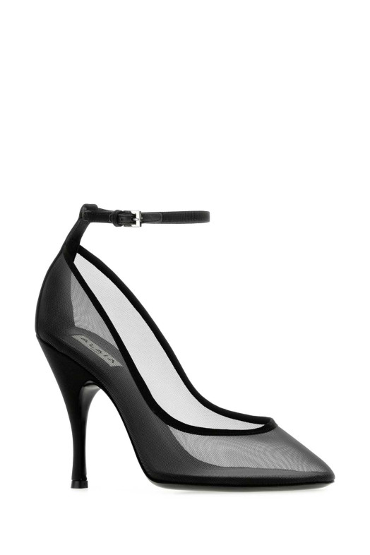 Black blue mesh pumps Black ALAIA (AA3E1031A063)