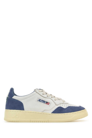 Two-tone leather and suede Medalist sneakers AUTRY (AULW)