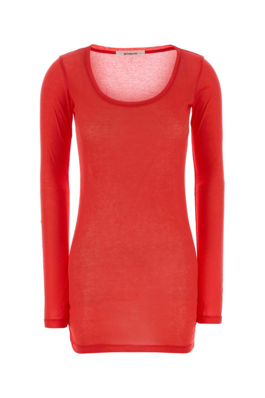 Coral cotton Bahamon mini dress Red GIMAGUAS (BAHAMONMINIDRESS)