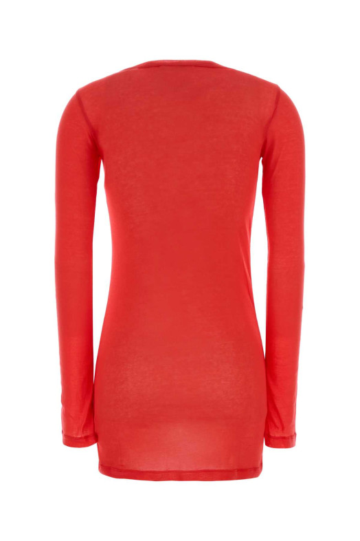 Coral cotton Bahamon mini dress Red GIMAGUAS (BAHAMONMINIDRESS)