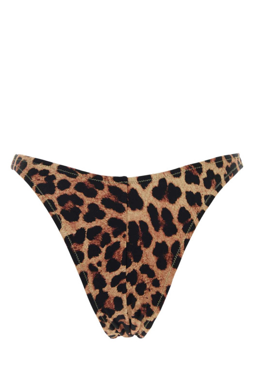 Printed stretch nylon Brigitte bikini bottom REINA OLGA (BRIGITTEBTM)