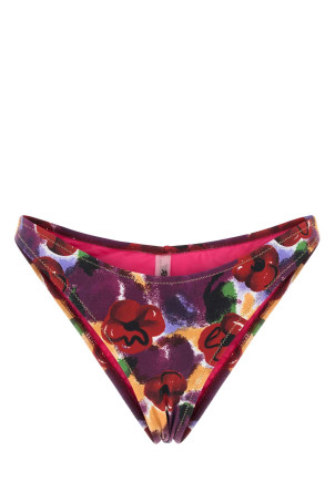 Printed stretch nylon Brigitte bikini bottom REINA OLGA (BRIGITTEBTM)