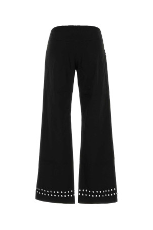 Black cotton Delya pant Black GIMAGUAS (DELYASTUDDEDTROUSERS)