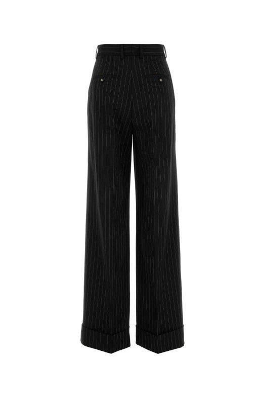 Штани з еластичної вовни з вишивкою DOLCE & GABBANA (FTBM0TFRBC0) DOLCE & GABBANA