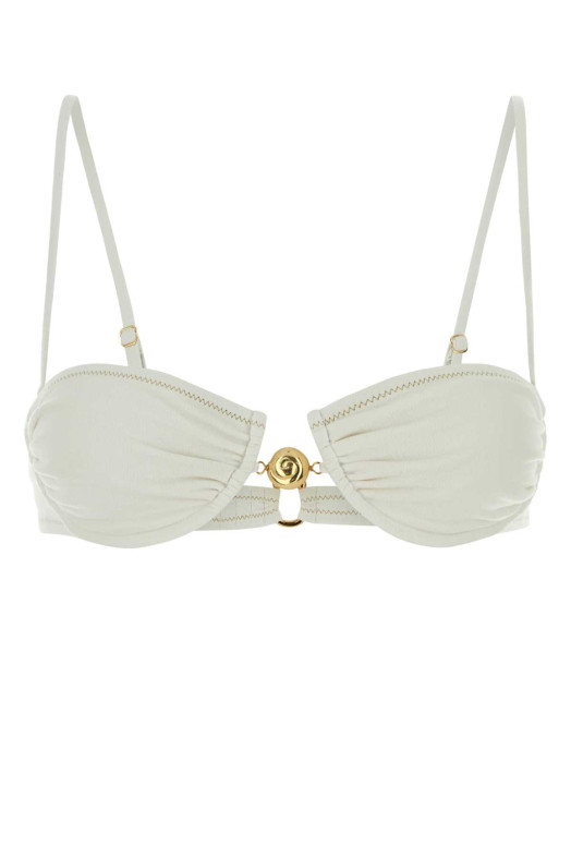 White stretch jersey Hammond 2.0 bikini top REINA OLGA (HAMMOND20TOP)