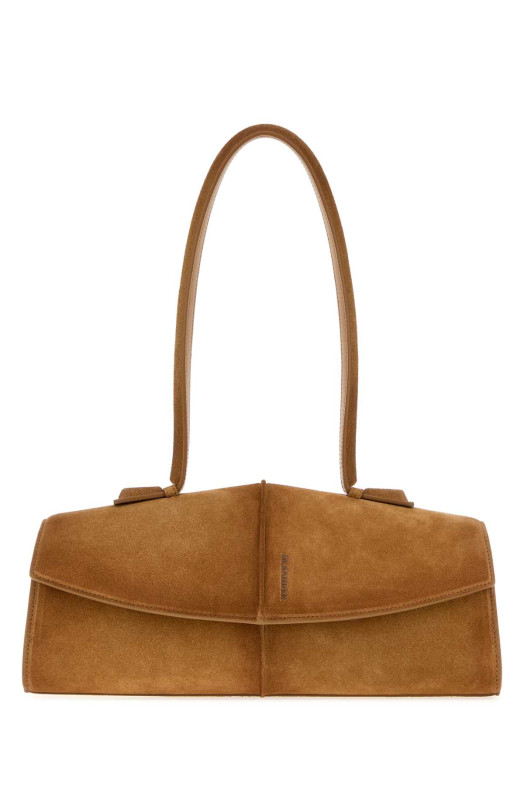 Biscuit suede Linea shoulder bag JIL SANDER (J08ZH0104P9459)
