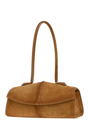 Biscuit suede Linea shoulder bag JIL SANDER (J08ZH0104P9459)