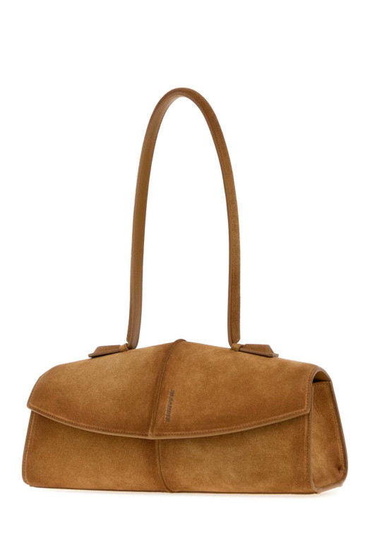 Biscuit suede Linea shoulder bag JIL SANDER (J08ZH0104P9459)