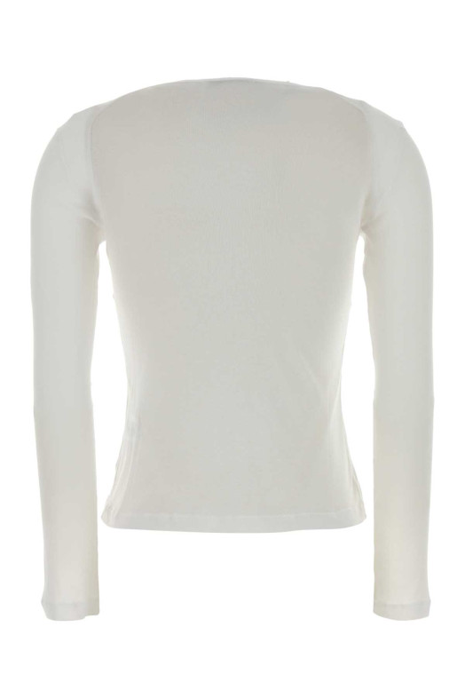 White cotton Maura t-shirt White GIMAGUAS (MAURATOP)